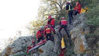 Espectaculares imágenes de las Jornadas de Rescate en Altura en Toledo