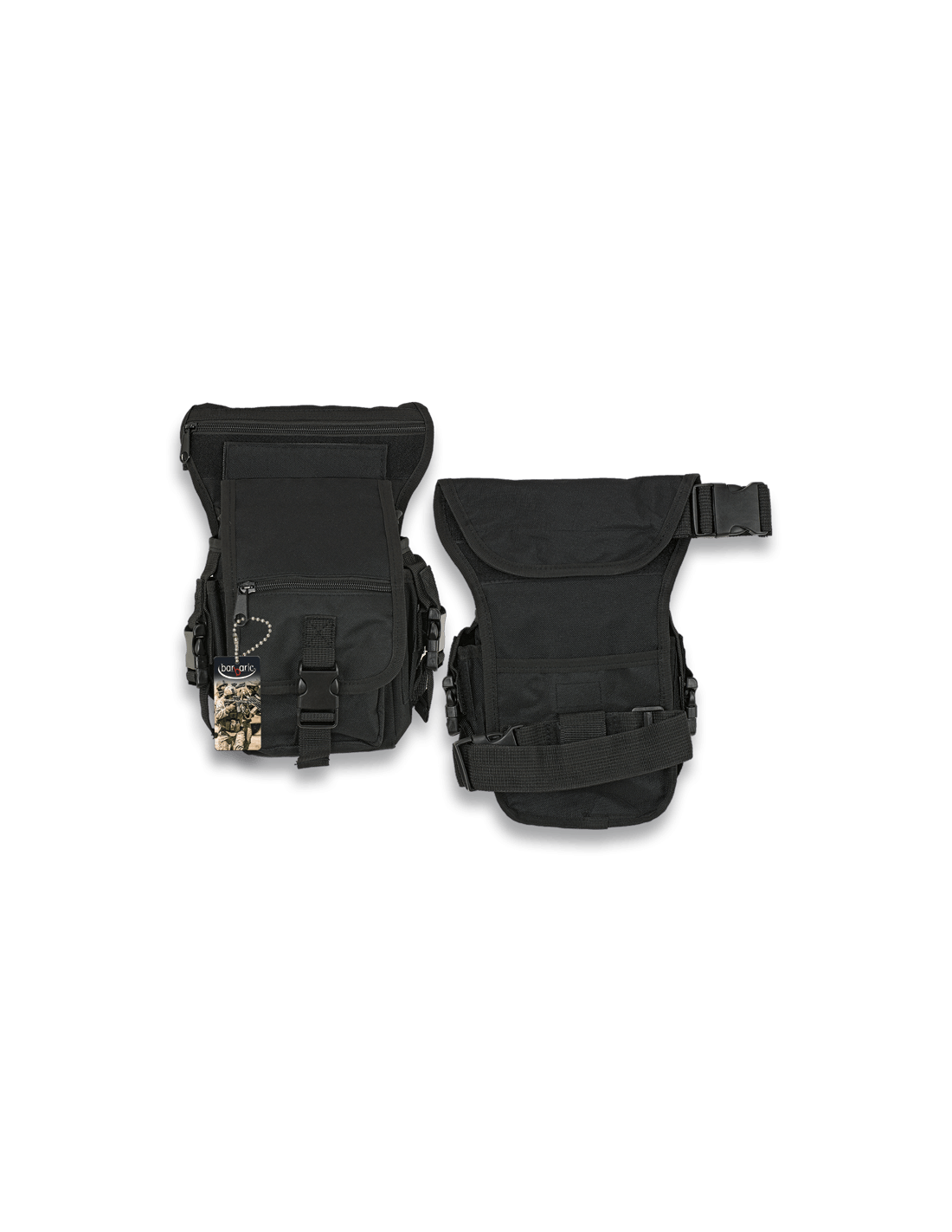 Riñonera Pernera Negra